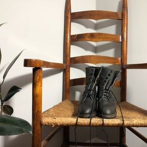 🖤 Vintage Leather Boots with Vibram Soles 🖤 cowboy nashville country